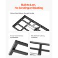 thumbnail image 3 of 10x17in Lawn Leveling Rake 78 in Adjustable Handle for Yard Golf Court, 3 of 6