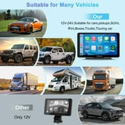 Carpuride Wireless Car Stereo for Apple Carplay 7 Portable Touch Screen Android Auto for Car C3