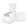 thumbnail image 4 of PKGSMART 10 White Small Gift Boxes with Lids, Bridesmaid Proposal Boxes, 6x6x4 inches, 4 of 7