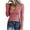 Pink, variant on BUIgtTklOP Women's Casual Color Buttons Long Sleeve V-Neck Loose Shirt Blouse