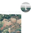 thumbnail image 5 of Yayeee Shower Curtain with Hooks 72"x72" Waterproof Fabric Bathroom Hanging Decor, Floral Forest Pattern, 5 of 5