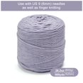 thumbnail image 3 of Hilo SOVIKER Chenille Grueso #6 Súper Bulky 800g Gris, 3 of 8