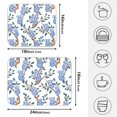 thumbnail image 2 of Ryvnso Cartoon Koalas Dish Drying Mat for Kitchen Countertop 18x24 Large Dish Pad Drainer Rack Dish Sink Mats, 2 of 7