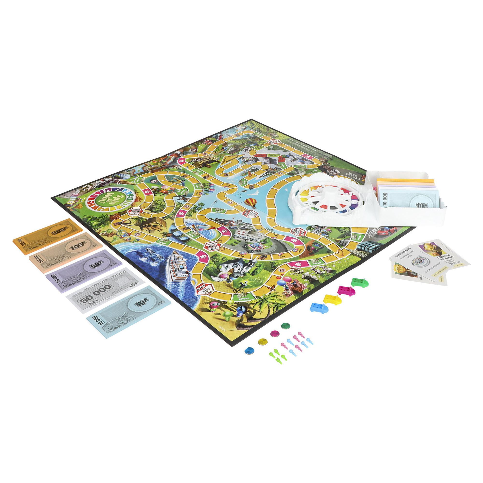  Hasbro Gaming The Game of Life Board Game : Toys & Games