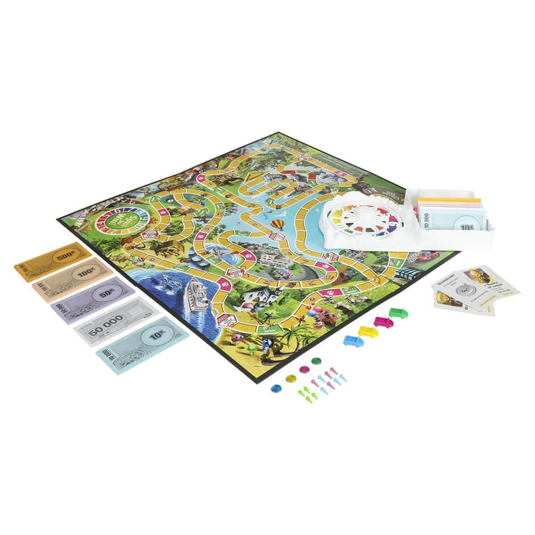 The Game of Life, Board Game for Kids Ages 8 and Up, Game for 2 to 4  Players 