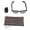 Black, variant on M Buder Smart Glasses Open Ear Audio Bluetooth 5.3 Sunglasses with Anti-Blue Light Lenses, Built-in Mic, IPX4 Waterproof, Hands-Free Calling for Playing Music Gaming Meeting, Black Frame