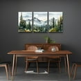 thumbnail image 2 of Hieng Wall Art For Living Room Canvas Wall Decor For Bedroom Office Decoration Fog Mountain Forest Posters Landscape Wall Painting Print Pictures Artworks Home Decor (only canvas), 2 of 6