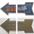 thumbnail image 4 of Flecha en apariencia Pintada de Hierro Publicidad de Metal Señal de Dirección Apuntando Hacia Decoración de licencia de Macarena Decoración De Bar Pub, 4 of 8