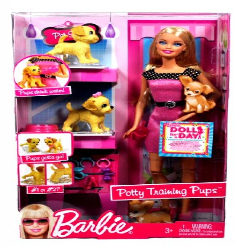 barbie potty pup