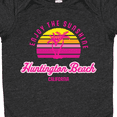 thumbnail image 4 of Inktastic Summer Enjoy the Sunshine Huntington Beach California Pink Boys or Girls Baby Bodysuit, 4 of 5