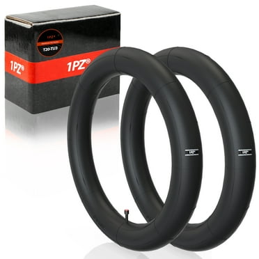 1PZ 20" x 4.0" Inner Bicycle Tire Tubes with Schrader Valve Replacement (2 Pack)