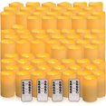 thumbnail image 1 of Set de 72 velas impermeables sin llama para exteriores YOROXRG, 1 of 7