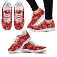 thumbnail image 1 of Zapatillas deportivas informales con estampado de flores de mandala bohemias para mujer, zapatos planos cómodos con cordones, 1 of 6