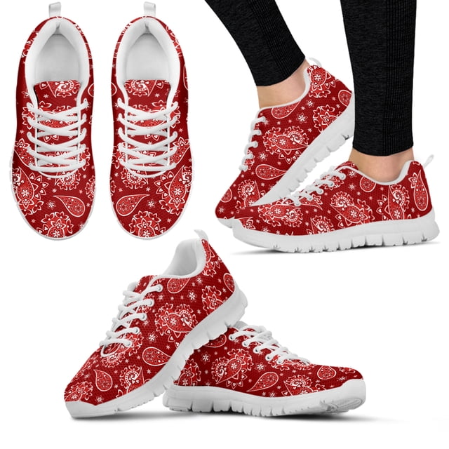 Zapatillas deportivas informales con estampado de flores de mandala bohemias para mujer, zapatos planos cómodos con cordones