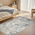 thumbnail image 3 of x Area Rug Living Room Rugs Washable Neutral Modern Abstract Soft Thin Large Rug Indoor Floor No Slip Rug Carpet for Bedroom Under Dining Table Home Office Decor Grey, 3 of 8