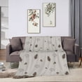 thumbnail image 7 of Bohemian Print Blanket, Fluffy Soft Cozy Blanket Flannel Plush Microfiber Couch Throw, Bedding, 60"x50", 7 of 7