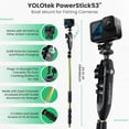 thumbnail image 2 of YOLOtek PowerStick 53" Stick Only - Fishing Boat Mount With Constant Power. Works With All Model of GoPro & Other Action Camera - Veteran Owned, 2 of 7