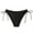 Black, variant on yunLCZ Bikini Bottoms for Women String Bathing Suit Women String Tie Side Bikini Bottoms Moderate Coverage Swimsuit Bottom Low Waist Low Rise Bathing Suit for Women Girls Teens