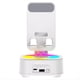 thumbnail image 1 of Altavoz Bluetooth con Soporte para Teléfono, Cargador de Voz, Caja de Música LED de Color, Altavoces de Escritorio Blancos., 1 of 10