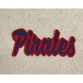 thumbnail image 2 of Pirates - Navy Blue/Red - Team Mascot - Words/Names - Iron on Applique/Embroidered Patch, 2 of 2