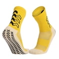 thumbnail image 1 of FhsagQ Socks Socks for Men Socks Crotchless Plus Size Adult Sports Socks Solid Color Thickened Comfortable Breathable Mid Calf Non Soccer Socks Yellow One Size, 1 of 4