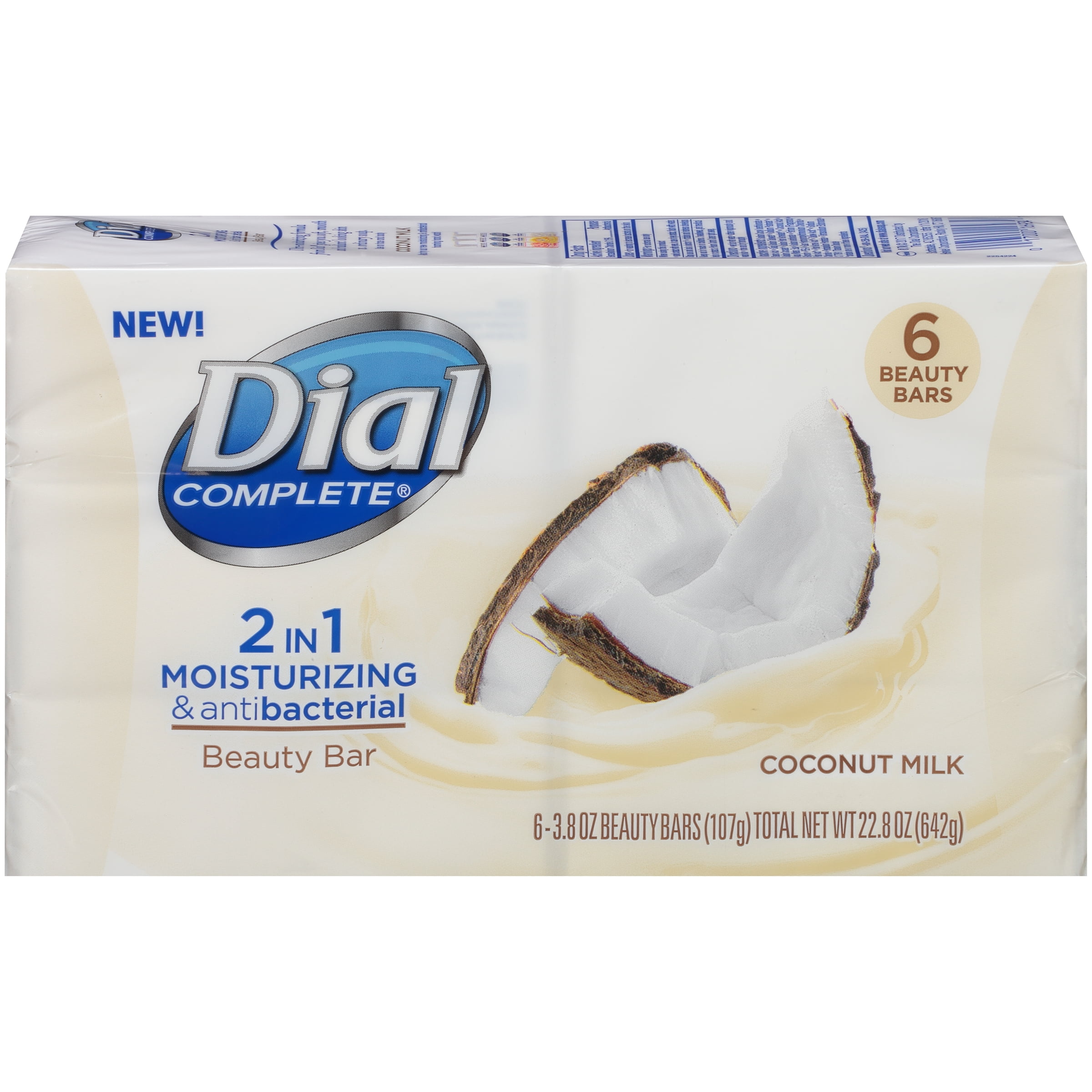 Dial Complete 2 in 1 Moisturizing Antibacterial Beauty Bar