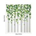 thumbnail image 2 of Lunxisen 1 Pcs Saint Patrick's Day Shower Curtain Waterproof Bathroom Decor Digital Printing Partition Fabric Holiday Celebration(M), 2 of 6