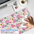 thumbnail image 4 of Long Mouse Pads for Desk,Beige Pink Football Helmets Pattern Desk Mats on Top Of Desks, Desk Mouse Pad Extra Large with 3mm Non-Slip Base and Stitched Edge for Gaming,Office,Work,Home 35.4"x15.7", 4 of 6
