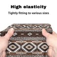 thumbnail image 7 of HELLHERO Stain Proof Seat & Back Covers Walker Covers with Dust Proof Non Slip Outdoors and Home Christmas, Vintage Geometric Motif, 7 of 7