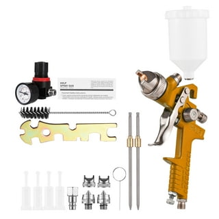 Docooler LVLP 1.8mm Air Spray Kit 600cc Fluid Cup Gravity Feed Air Paint  Sprayer Mini Handheld 360-degree Paint Spraying for Car Furniture Surface  Wall Painting DIY Models 