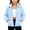 Light Blue, variant on Fleece Jackets for Girls Zip Up Sherpa Jacket Stand Collar Plush Coat Winter Warm Loose Jacket for Big Girls Cold Weather Layering