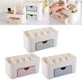 thumbnail image 3 of Lightweight Plastic Storage Box Drawer Style Design Organize Jewelry Cosmetics on Office Desktop Dressing Table, 3 of 7