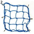 thumbnail image 3 of Hloma Motorcycle 6 Hook Mesh Bag String Sundries Helmet Luggage Holder Bungee Net Rope, 3 of 6