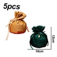 thumbnail image 2 of Laklulu Bolsas de terciopelo para joyería con cordones, bolsas de regalo para fiesta de boda, bolsa de dulces de boda, paquete de 10, 2 of 6
