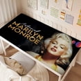 thumbnail image 2 of Marilyn Monroe-themed extra-large Non-Slip Base leather Desk Table mat—versatile for computer desks, dining tables, and more.24"x43"(60X110cm）, 2 of 6