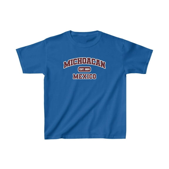 Michoacan Mexico Kids Shirt Gifts Boys Girls Youth Tee Tshirt