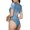 Snowflakes1, variant on Solar System Womens One Piece Swimsuits Modest Tummy Control Bathing Suits Lace Up Slimming Swim Suit-Medium