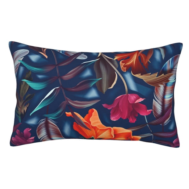 Balery Tropical Flower Funda de Cojín Estampada, Regalos para Mujeres, Regalos de Amor para Ella, Regalos para Novia o Esposa, Funda de Almohada-20"x30"