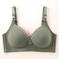 thumbnail image 3 of Ohufall Plus Size Bras for Women Wireless Push Up Breathable Underwear Lightweight Cup Smooth Comfortable Everyday Bras,36B/C-46B/C, 3 of 3