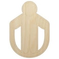 thumbnail image 1 of Jump Rope Fitness Wood Shape Unfinished Piece Cutout Craft DIY Projects - 4.70 Inch Size - 1/8 Inch Thick, 1 of 7