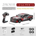 thumbnail image 3 of RC Car 1:16 High Speed Drift Vehicle, 4WD RC Truck, Fast RC Car with Two Rechargeable Batteries, 2 Tyres for Drifting/ Racing, Birthday Gifts for Adults and Boys, 3 of 10