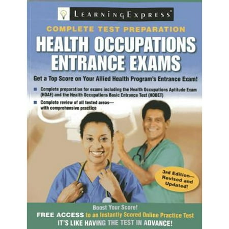 Health Occupations Entrance Exams [Paperback - Used]