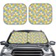 thumbnail image 2 of Balery Colorful Rubber Duck 1 Parasol para parabrisas de coche de 2 piezas | Parasol plegable para parabrisas delantero de coche para la mayoría de sedanes-Small, 2 of 6