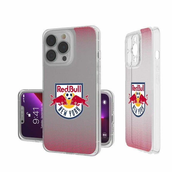 Keyscaper New York Red Bulls Linen Logo iPhone Clear Case
