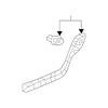 Genuine OE Acura Side Bracket - 71593-S6M-003