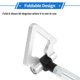 thumbnail image 4 of Ganchos de remolque triangulares Unique Bargains, gancho de remolque atornillable para Toyota Avanza, gancho de remolque de carreras de aleación de aluminio plateado, 4 of 7