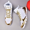 thumbnail image 3 of [Sneakers] Professional Wrestling Shoes, Mid-Top Boxing Shoes, Combat Training And Fitness Mesh Shoes for Sanda, 3 of 9