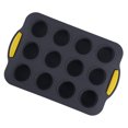 thumbnail image 4 of Muffin Cake Baking Pan Silicone Bakeware Cake Muffin Pan Baking Tool Baking Mold, 4 of 8