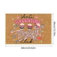 40x60cm Valentine's Day Floor Mat Pink Floor Mats Gift Funny Door Mat