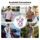 thumbnail image 5 of Balery Orchids Flowers Camisa Polo de Hombre con Estampado, de Manga Corta y Tejido Medio, Camisa Tipo Golf Polo-Medium, 5 of 6